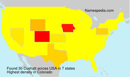 Surname Cushatt in USA Surname Cushatt in USA