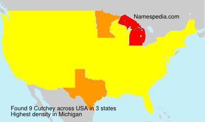 Surname Cutchey in USA Surname Cutchey in USA