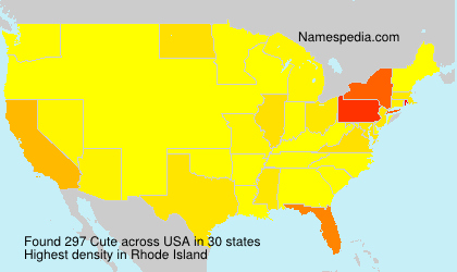 Surname Cute in USA Surname Cute in USA