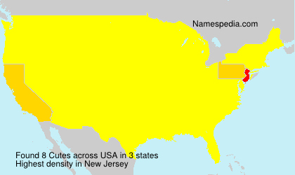 Surname Cutes in USA Surname Cutes in USA