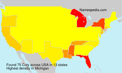 Surname Cuty in USA Surname Cuty in USA