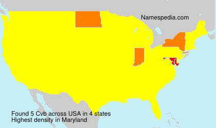 Surname Cvb in USA Surname Cvb in USA
