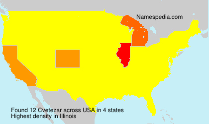 Surname Cvetezar in USA Surname Cvetezar in USA