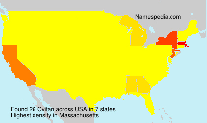 Surname Cvitan in USA Surname Cvitan in USA