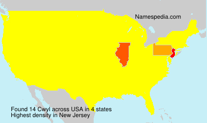 Surname Cwyl in USA Surname Cwyl in USA