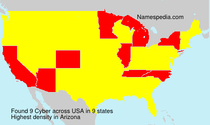 Surname Cyber in USA Surname Cyber in USA