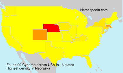 Surname Cyboron in USA Surname Cyboron in USA