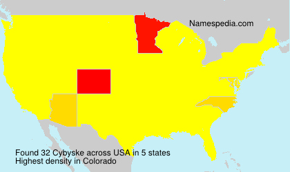 Surname Cybyske in USA Surname Cybyske in USA