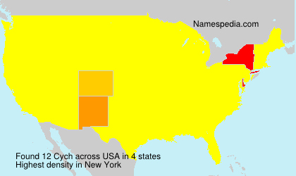 Surname Cych in USA Surname Cych in USA
