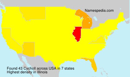 Surname Cycholl in USA Surname Cycholl in USA