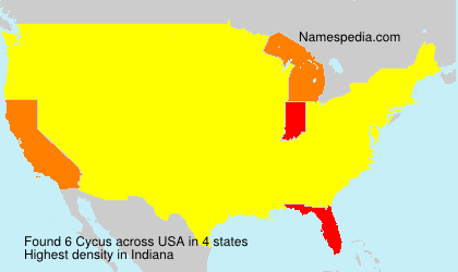 Surname Cycus in USA Surname Cycus in USA