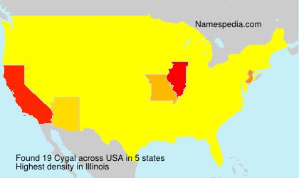 Surname Cygal in USA Surname Cygal in USA