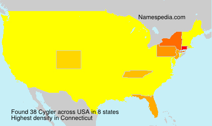 Surname Cygler in USA Surname Cygler in USA
