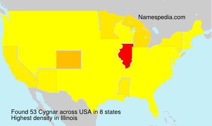 Surname Cygnar in USA Surname Cygnar in USA