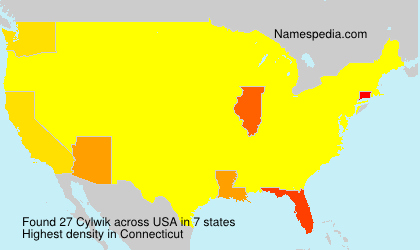 Surname Cylwik in USA Surname Cylwik in USA