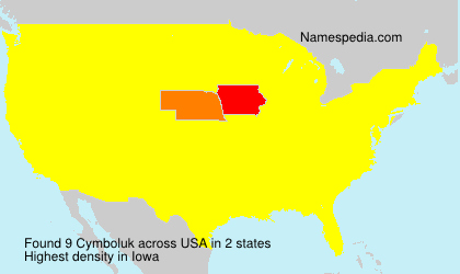Surname Cymboluk in USA Surname Cymboluk in USA