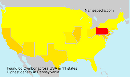 Surname Cymbor in USA Surname Cymbor in USA