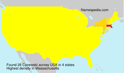 Surname Cynewski in USA Surname Cynewski in USA