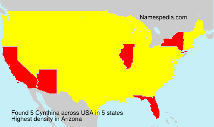 Surname Cynthina in USA Surname Cynthina in USA