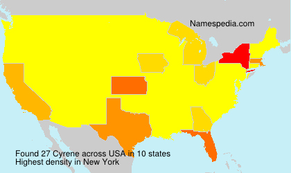 Surname Cyrene in USA Surname Cyrene in USA