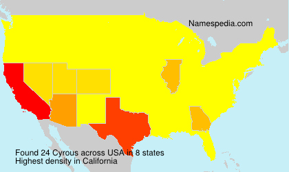 Surname Cyrous in USA Surname Cyrous in USA