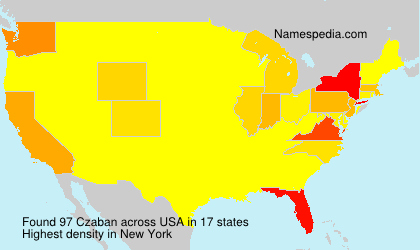 Surname Czaban in USA Surname Czaban in USA