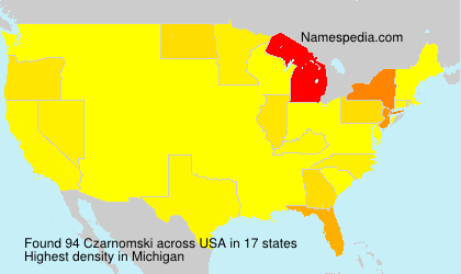 Surname Czarnomski in USA Surname Czarnomski in USA