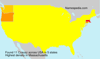 Surname Czausz in USA Surname Czausz in USA