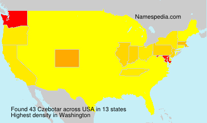 Surname Czebotar in USA Surname Czebotar in USA