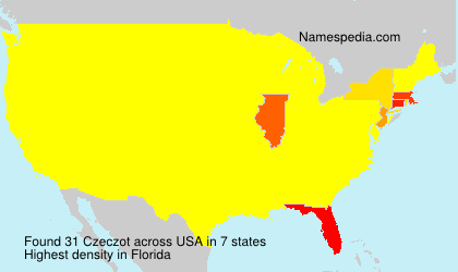 Surname Czeczot in USA Surname Czeczot in USA