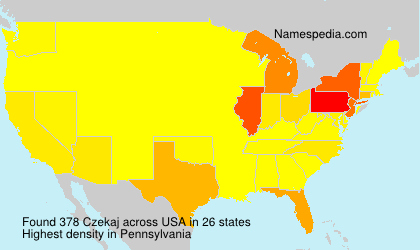 Surname Czekaj in USA Surname Czekaj in USA
