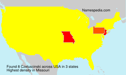 Surname Czeluscinski in USA Surname Czeluscinski in USA