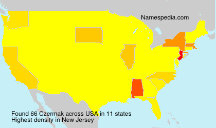 Surname Czermak in USA Surname Czermak in USA