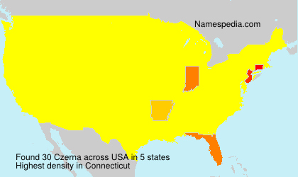 Surname Czerna in USA Surname Czerna in USA