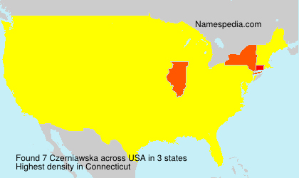 Surname Czerniawska in USA Surname Czerniawska in USA