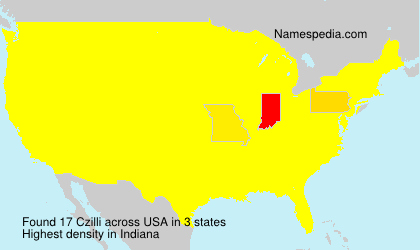 Surname Czilli in USA Surname Czilli in USA