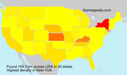 Surname Czirr in USA Surname Czirr in USA