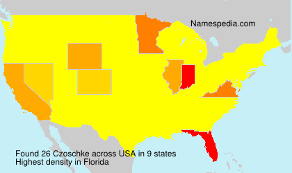 Surname Czoschke in USA Surname Czoschke in USA