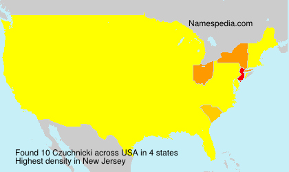 Surname Czuchnicki in USA Surname Czuchnicki in USA