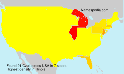 Surname Czuj in USA Surname Czuj in USA