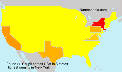 Surname Czupil in USA Surname Czupil in USA