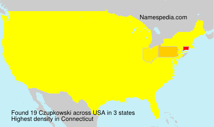 Surname Czupkowski in USA Surname Czupkowski in USA