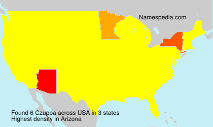 Surname Czuppa in USA Surname Czuppa in USA