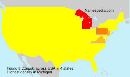 Surname Czupski in USA Surname Czupski in USA
