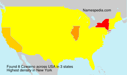 Surname Czwarno in USA Surname Czwarno in USA