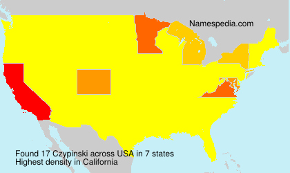 Surname Czypinski in USA Surname Czypinski in USA