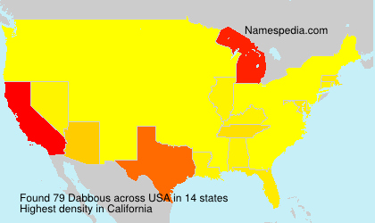 Surname Dabbous in USA Surname Dabbous in USA