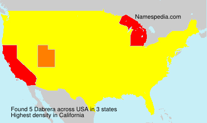 Surname Dabrera in USA Surname Dabrera in USA