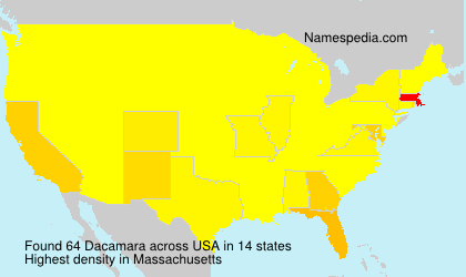 Surname Dacamara in USA Surname Dacamara in USA