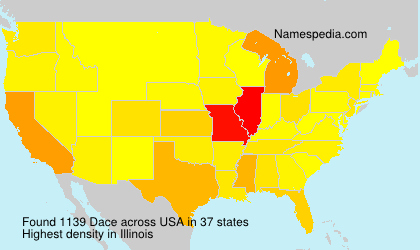 Surname Dace in USA Surname Dace in USA